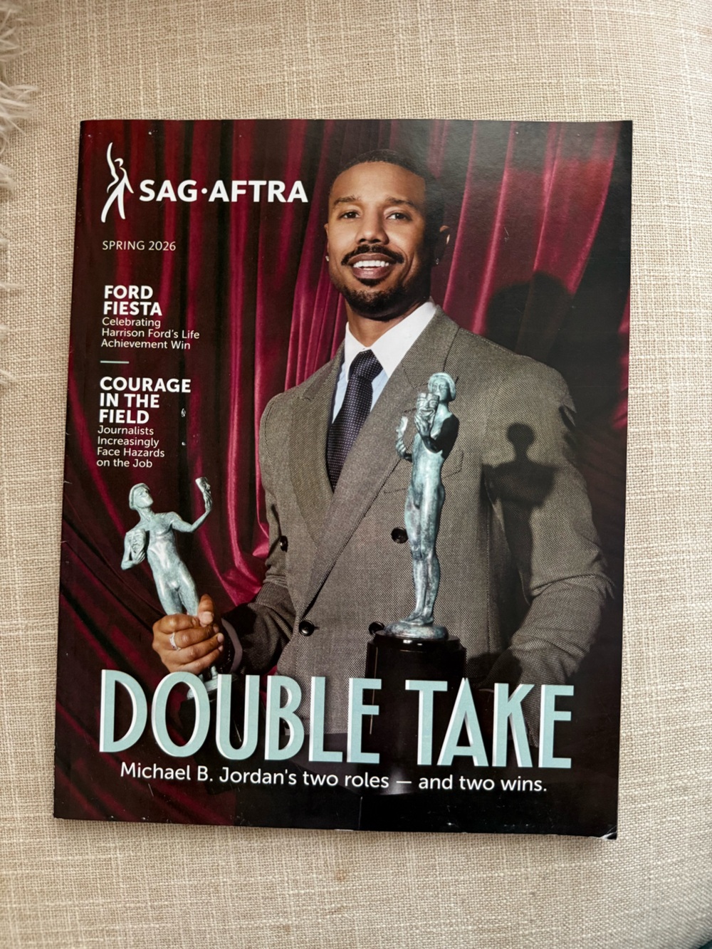 Michael B Jordan Magazine Cover